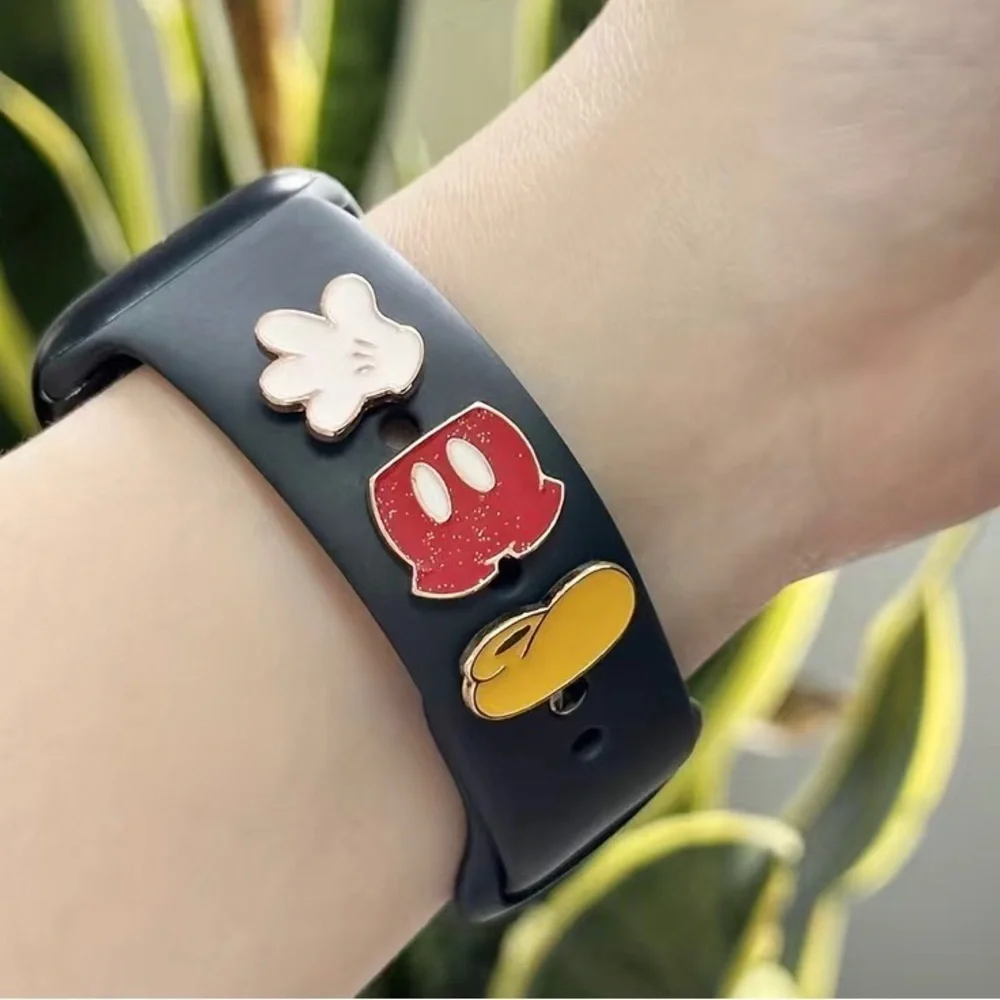 Mickey Mouse watch band charms